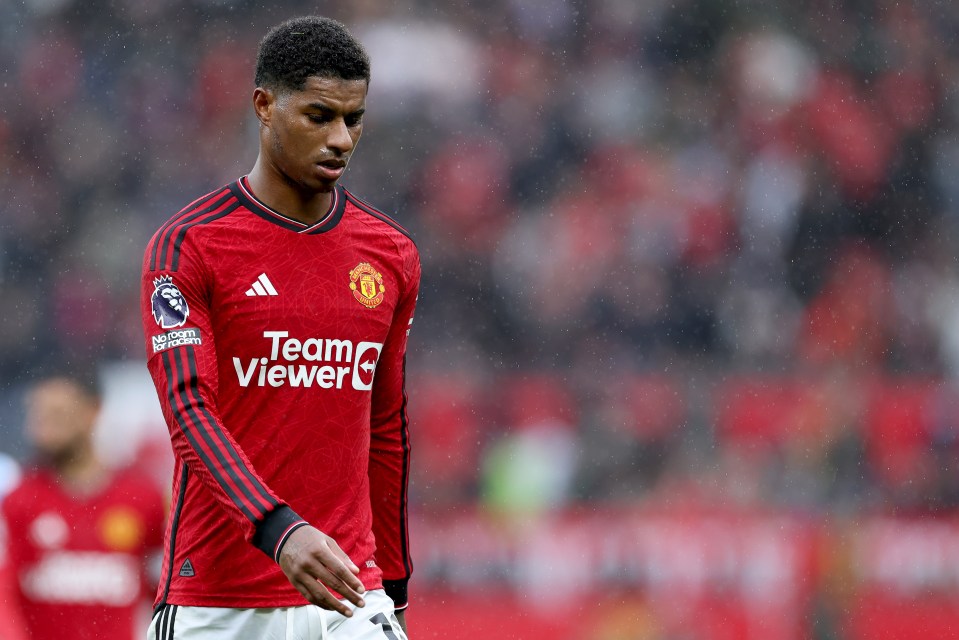 Marcus Rashford was put to bed after his wild night in Belfast, a waitress claims