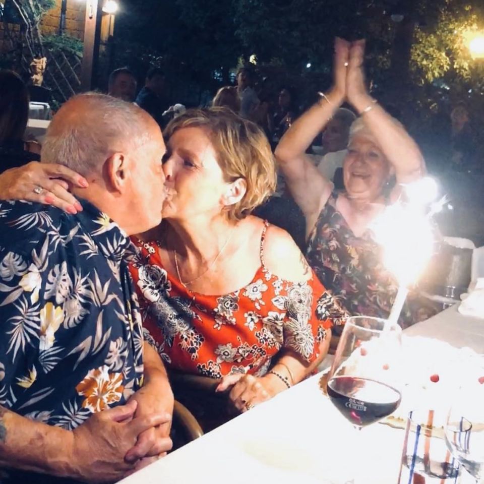 Kym previously paid tribute to her parents' 'awe inspiring' love on their 58th wedding anniversary last July