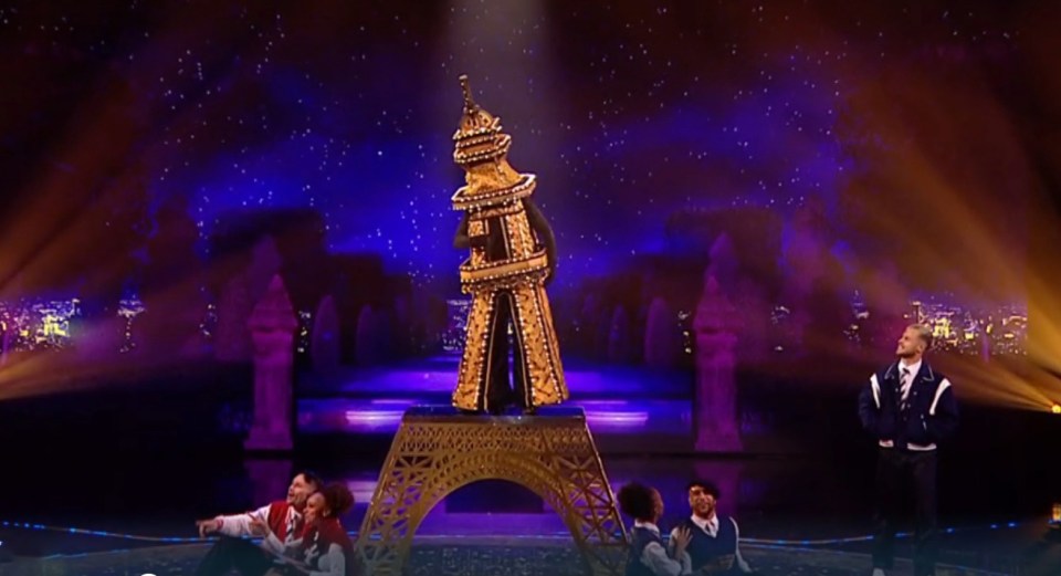 The Masked Singer fans have insisted the Eiffel Tower is huge American R&B singer