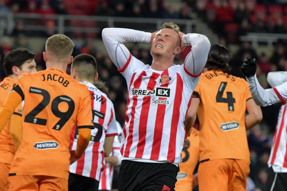 Sunderland are three points off the play-offs after last Friday's loss to Hull