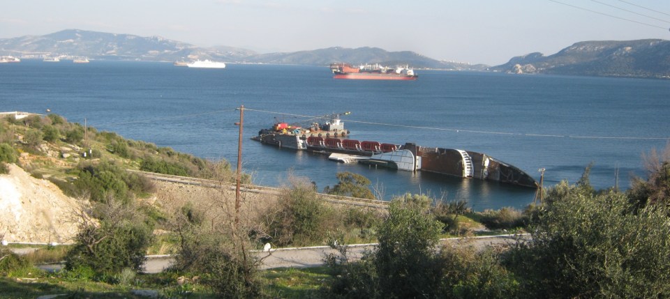 The wreckage site is now a tourist attraction