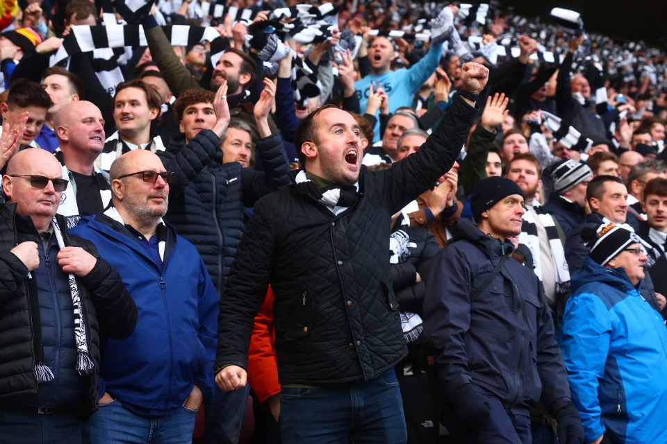 Newcastle fans received free beer at the Stadium of Light after KO'ing Sunderland from the FA Cup