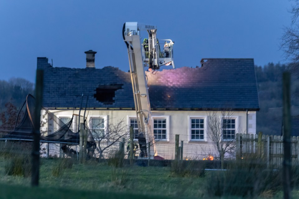 Homes in Newtoncunningham, Donegal caught fire after they were thought to have been struck by lightning