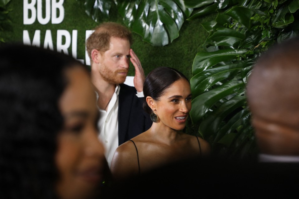 Judi noticed that Harry looked as though he needed some silent reassurance from his wife