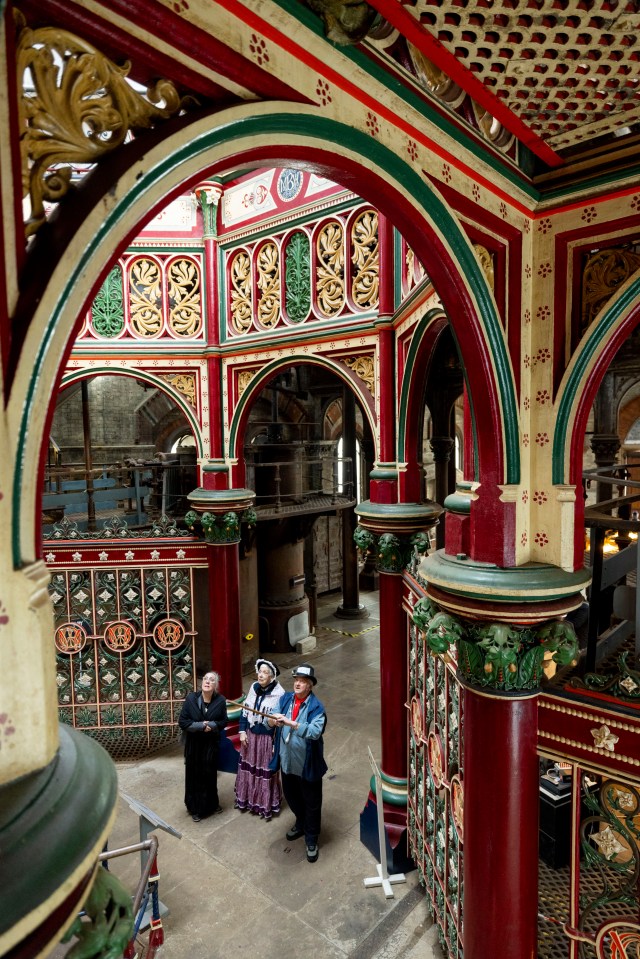 Crossness Pumping Station is a 35-minute walk from Abbey Wood train station