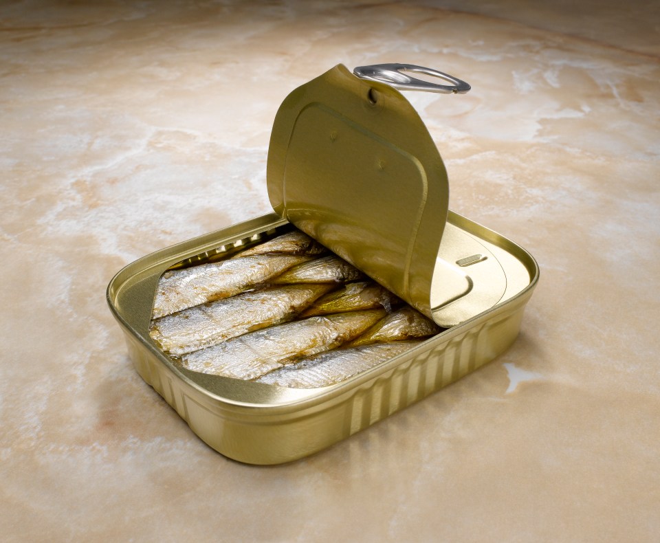 Tinned sardines are a great budget source of omega-3 fatty acids