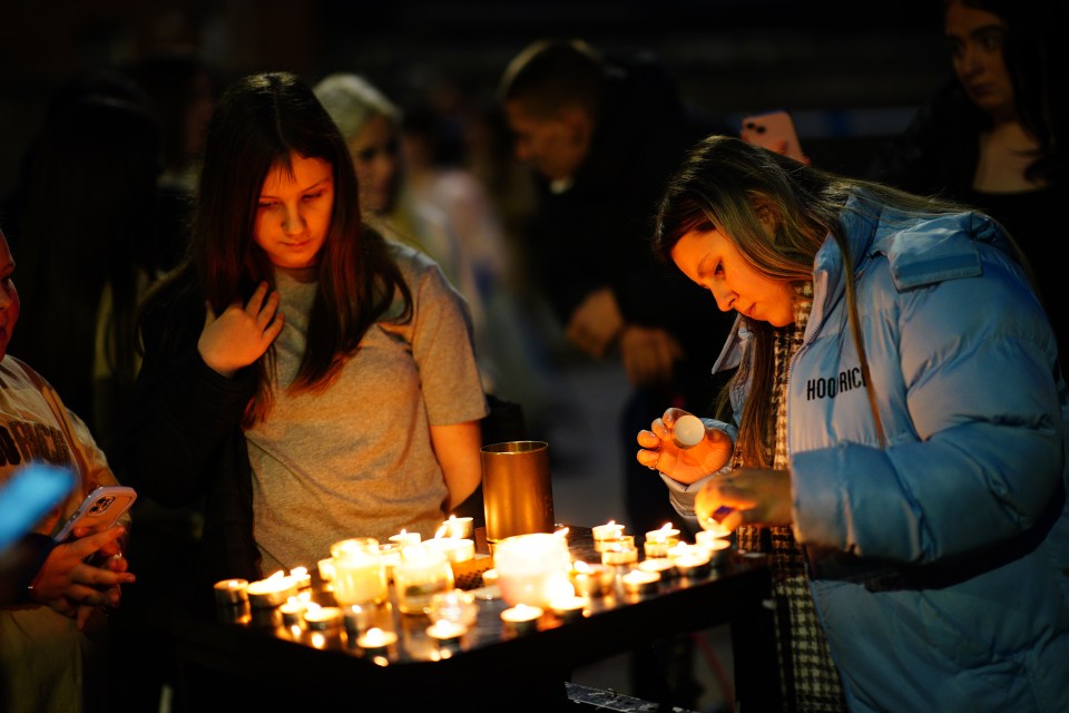 A vigil is being held for the youngsters tonight