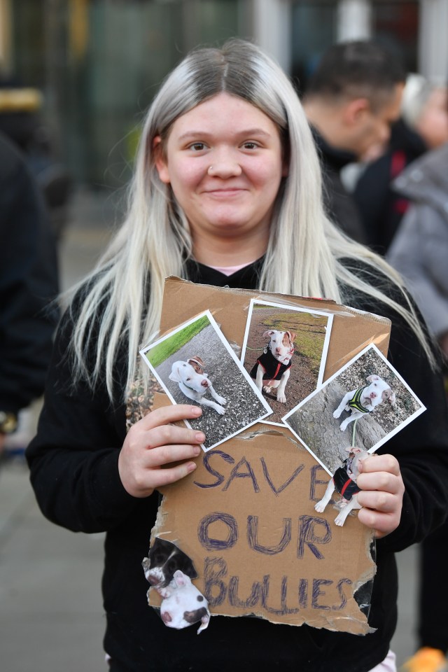 Owners took to the streets in Manchester