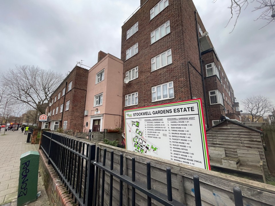 Those living in Stockwell Gardens Estate are struggling in the cost of living crisis