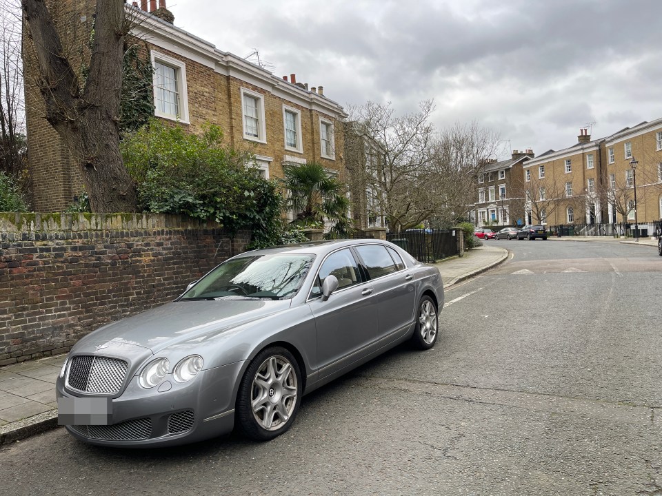 Stockwell Park Crescent boasts dozens of million-pound homes just metres away from run-down housing estates