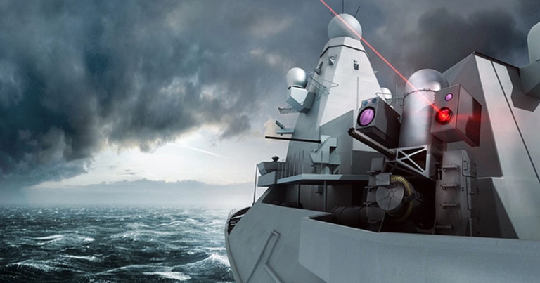 Royal Navy ships are now a step closer to being fitted with the high-powered laser weapon. DragonFire