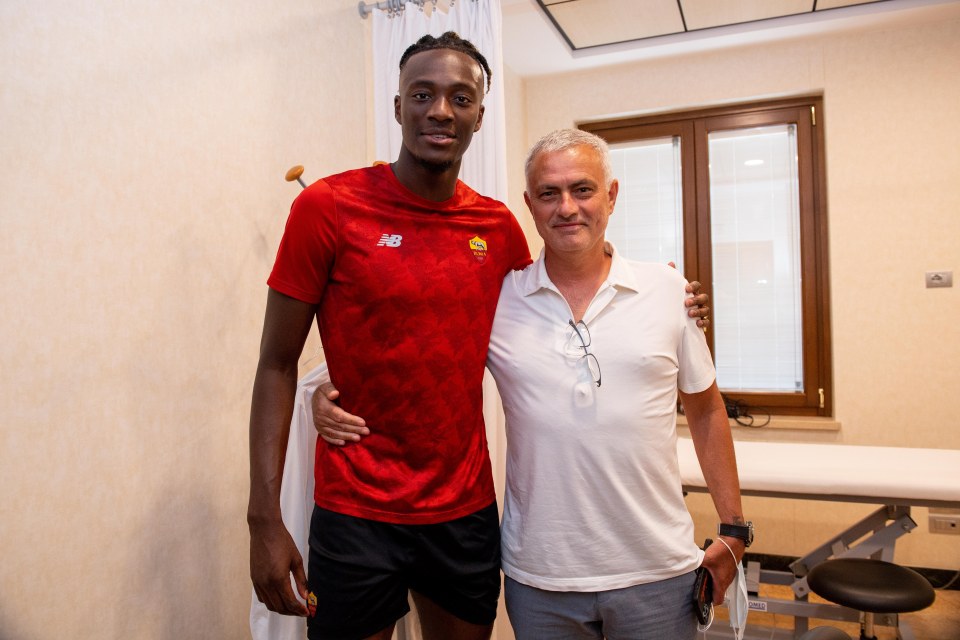 Mourinho brought Tammy Abraham to Rome from Chelsea