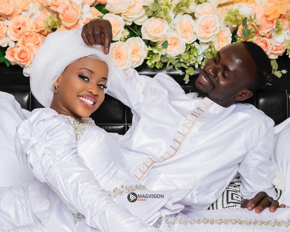 Mane and Aisha married one week before the forward begins Senegal’s defence of the Africa Cup of Nations