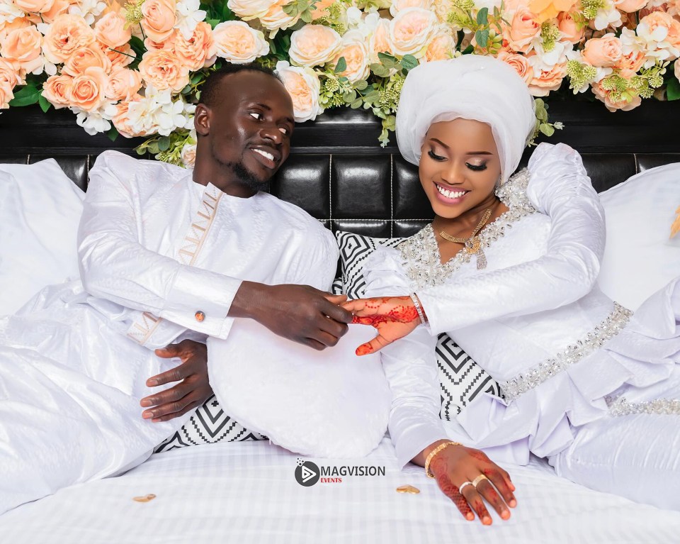 Sadio Mane married Aicha Tamba in a secret ceremony on Sunday