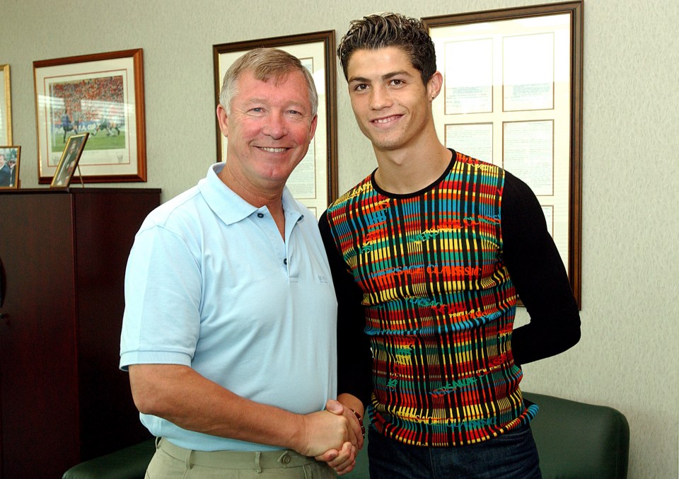 Ronaldo first joined United in 2003 before re-signing for them in 2021