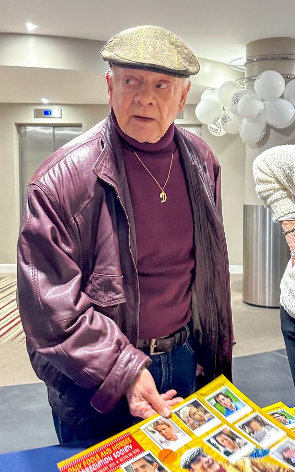 The 83-year-old recently dressed in character for an Only Fools and Horses convention