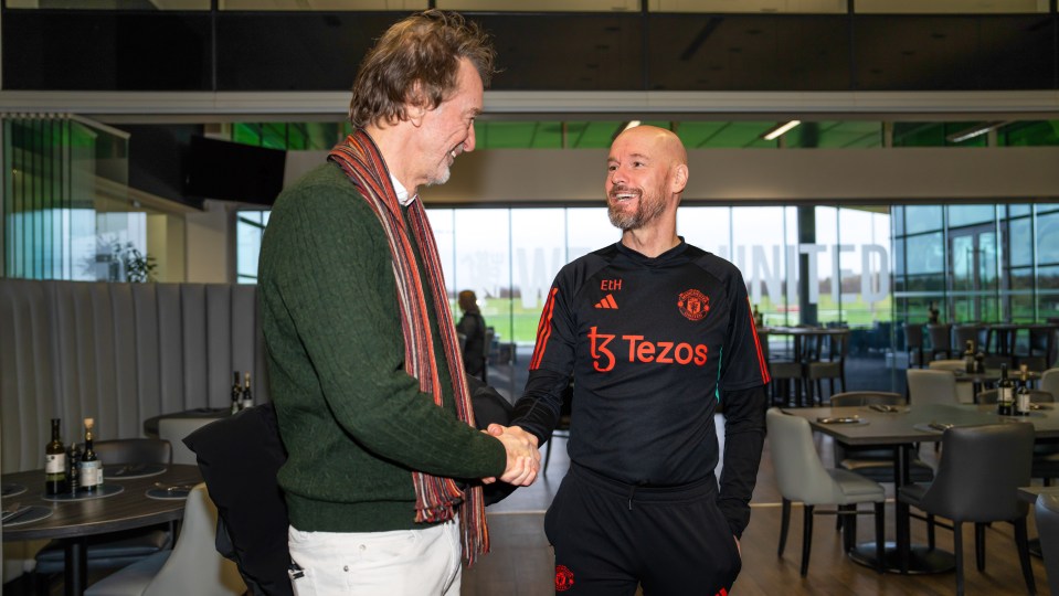 Ten Hag met with Sir Jim Ratcliffe earlier this week