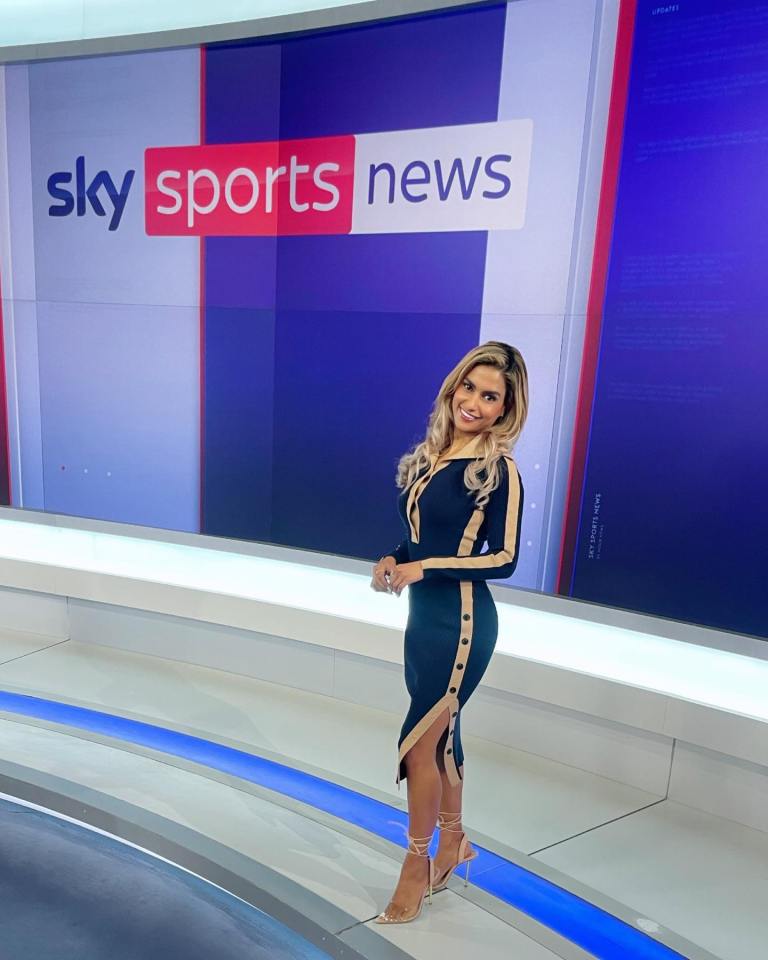 Melissa Reddy joined Sky Sports in 2022