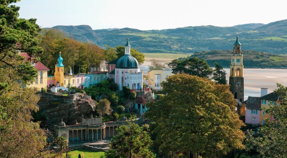 Guests will have a stay in the Italian looking town of Portmeirion