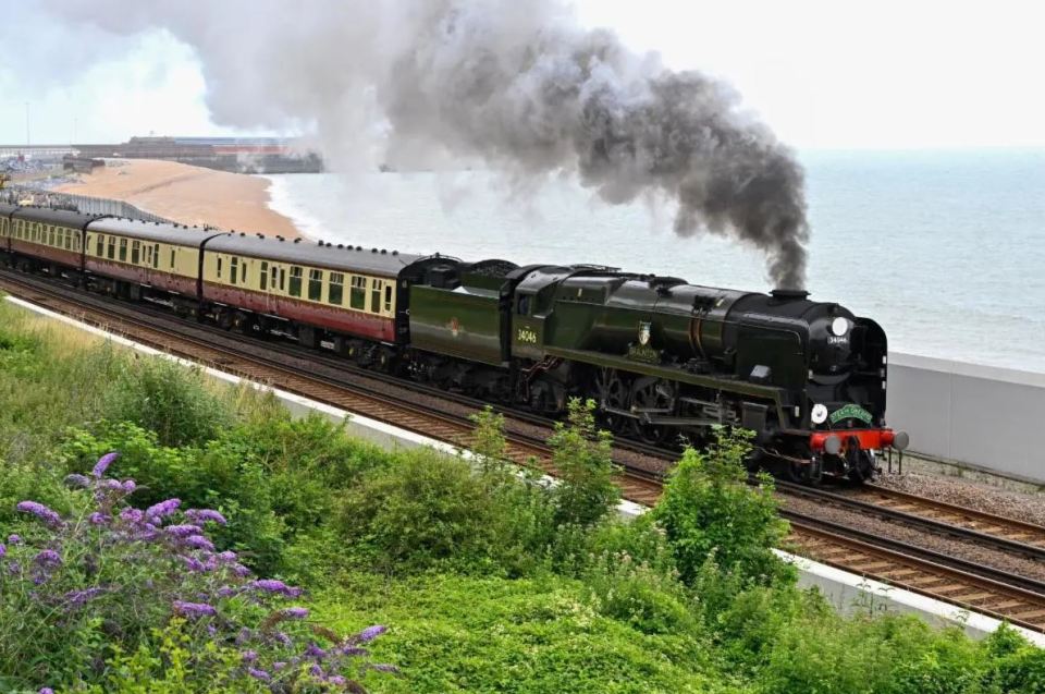 The steam train will set off from London in September of this year