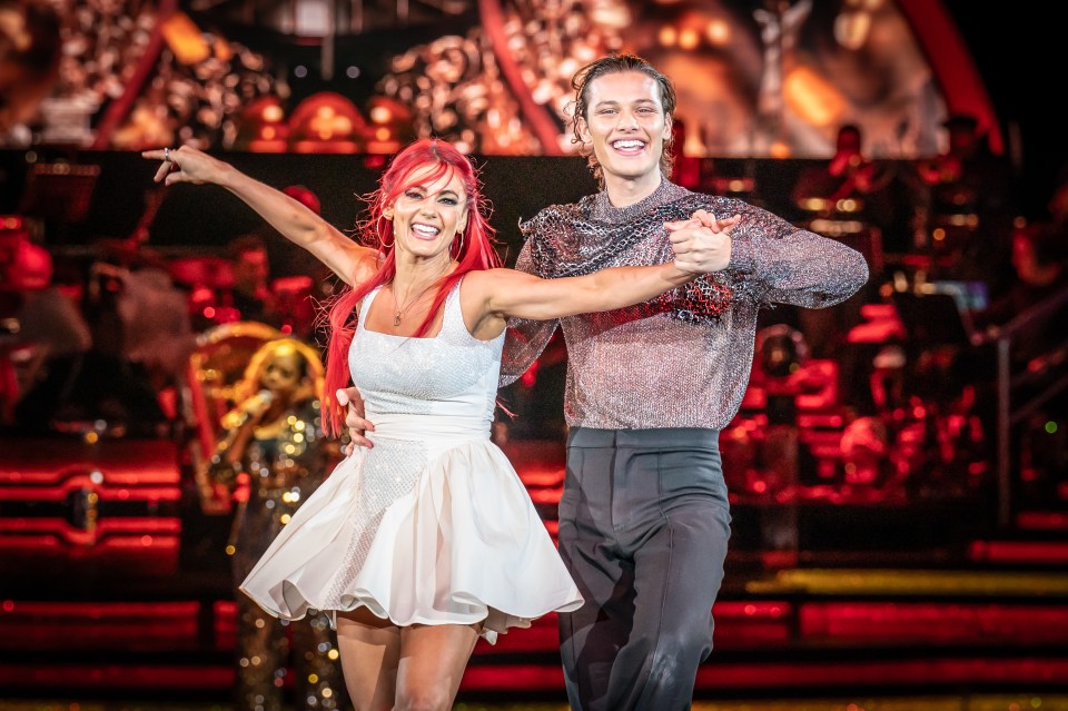 Bobby was a hit with Strictly viewers