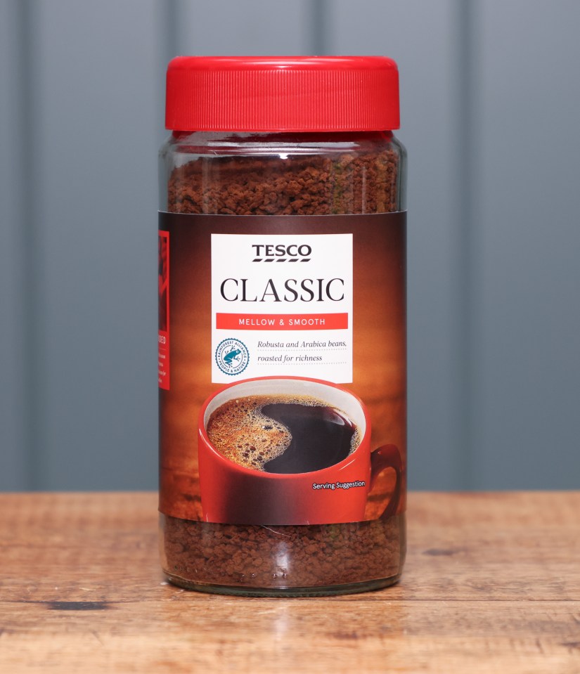 Tesco’s coffee tasted stale