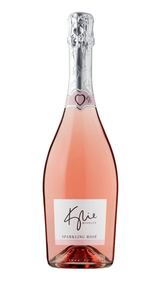 Kylie Minogue's rosé wine is bubbly and sweet