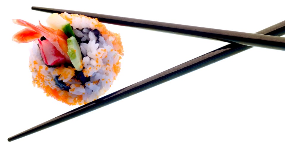 Sushi contain high levels of tyramine, a natural stimulant that will keep you awake and alert