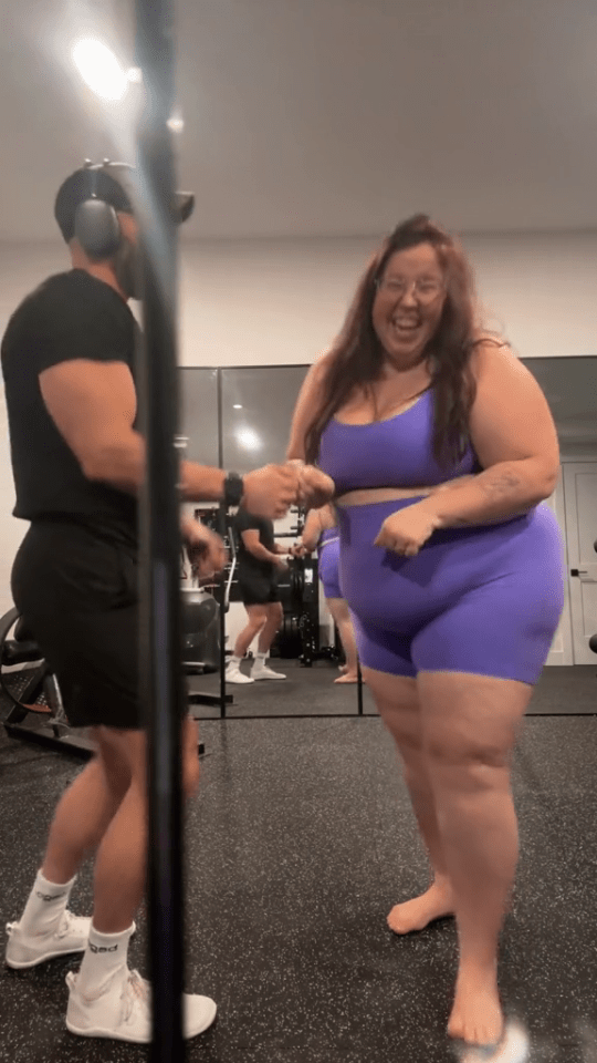 Plus size influencer Alicia has to regularly hit back at trolls