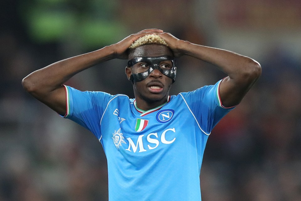 The former Arsenal star prefers Napoli's Victor Osimhen as a No9 option for the Gunners