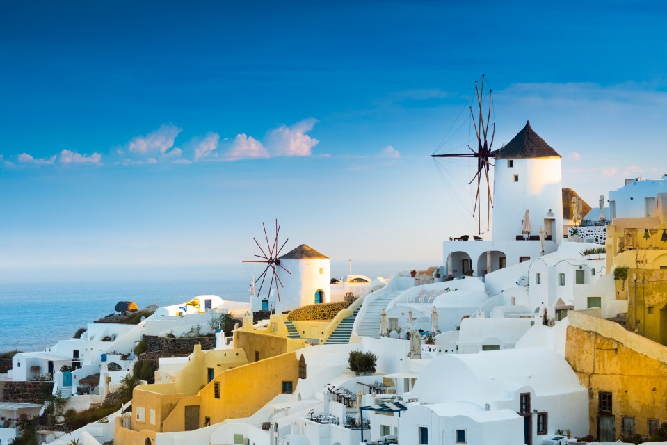 The popular Greek island of Santorini is well worth a visit