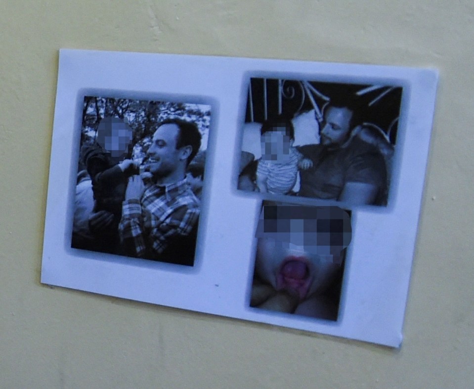 Pistorius had pictures of his family up on the walls