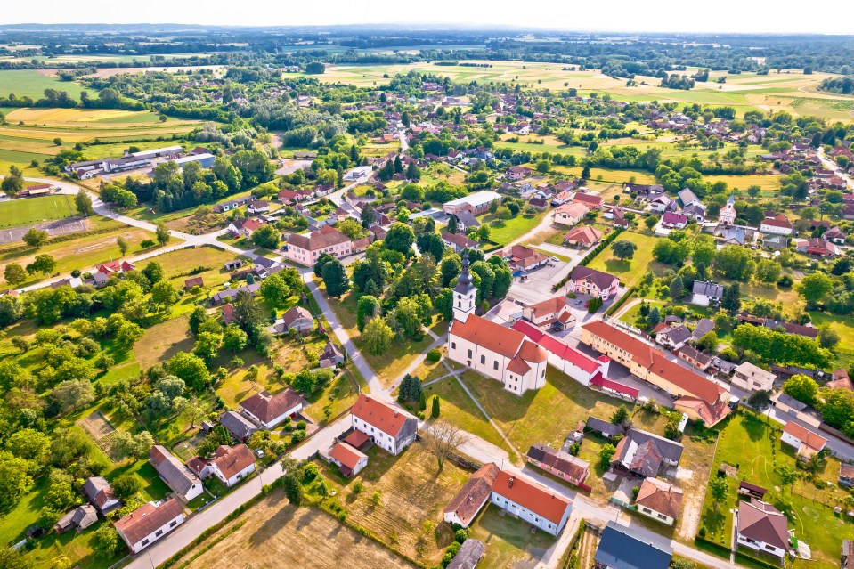 Legrad is home to just 2,000 people