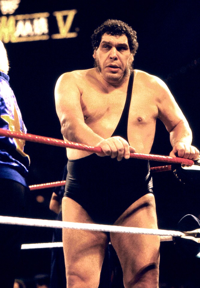 Andre the Giant was a 7ft4 wrestler