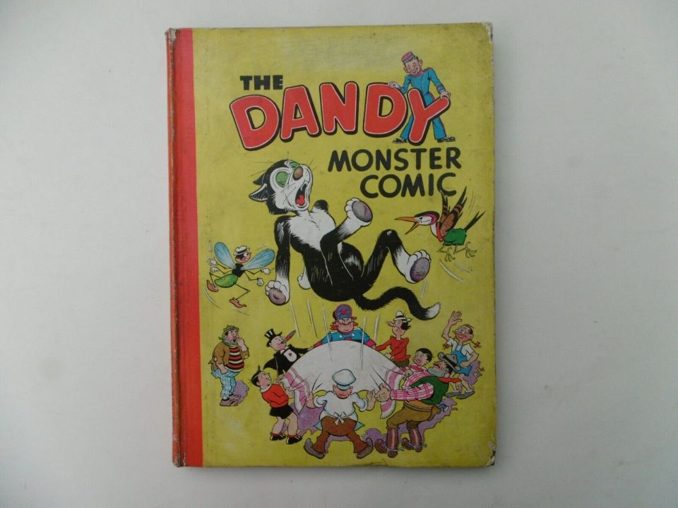 Old annuals from the famous Dandy comic can command hundreds of pounds