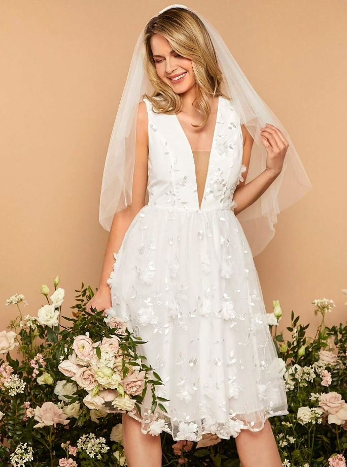 This wedding dress cost just £12