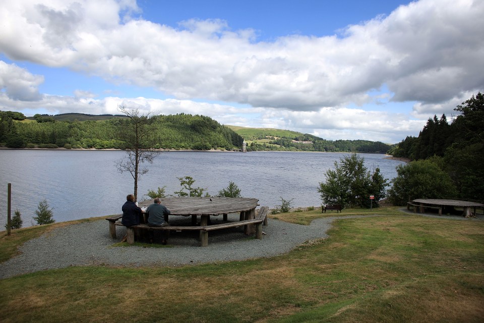 A view of Lake Vyrnwy and it’s surrounding estate