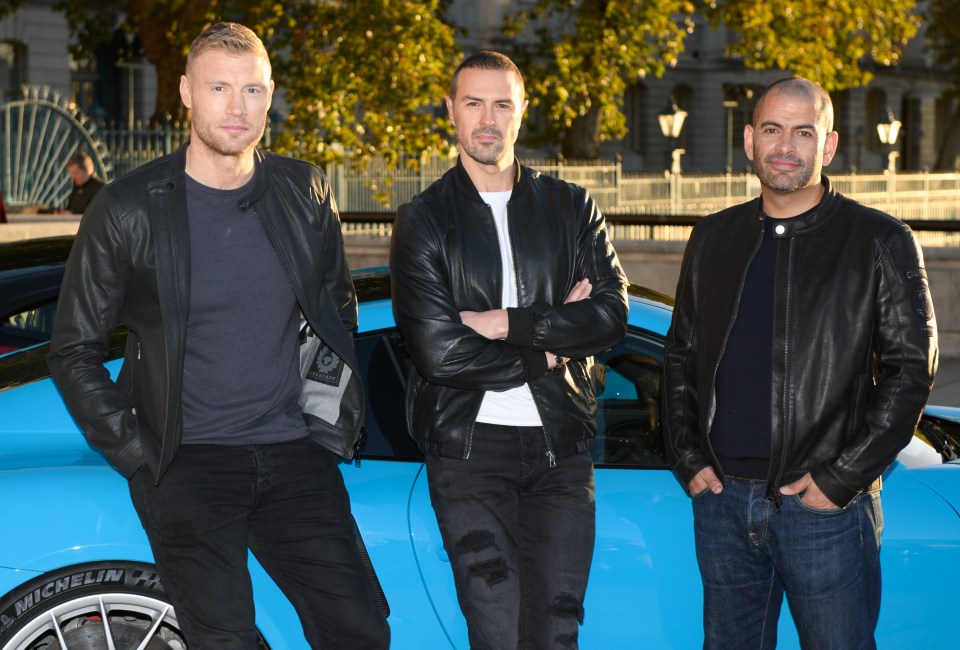 Andrew ‘Freddie’ Flintoff, Paddy McGuinness and Chris Harris were the show's presenters before it was taken off air