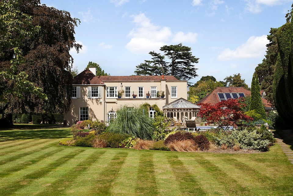 The beautiful Birch Hall has five acres of grounds