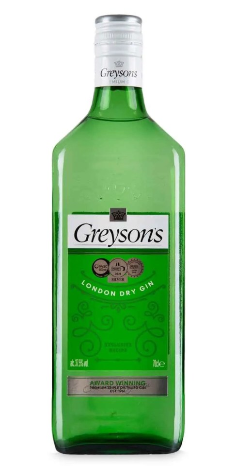 Aldi’s Greysons London Dry scored four out of five