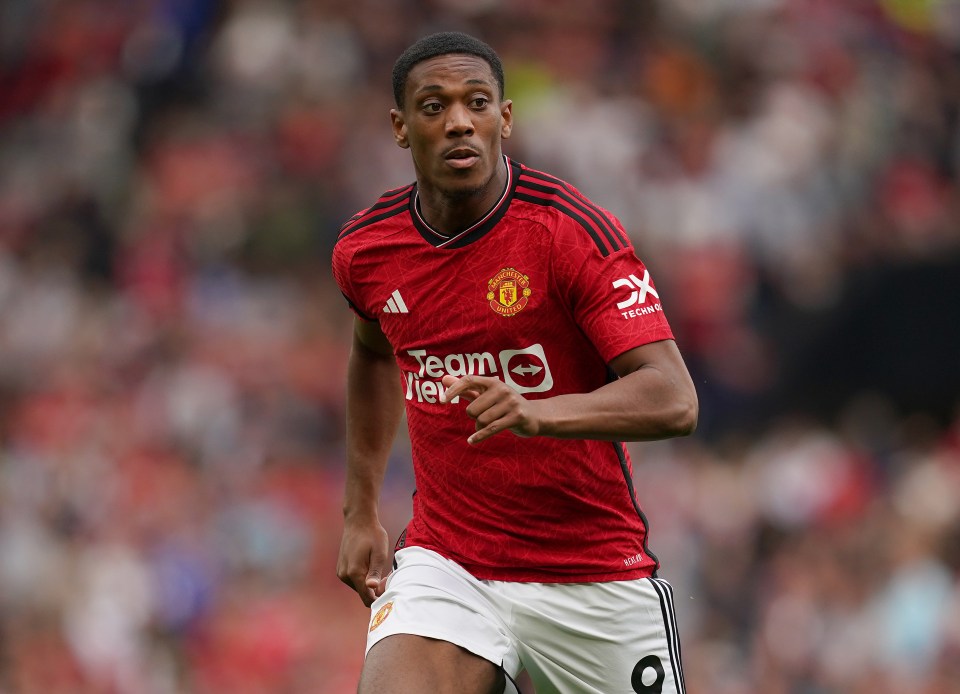 Martial has now been at Man Utd for nine years and is set to leave for free this summer