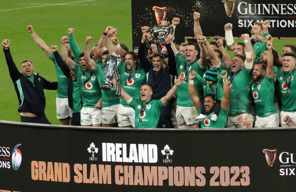 Ireland achieved a historic grand slam last year