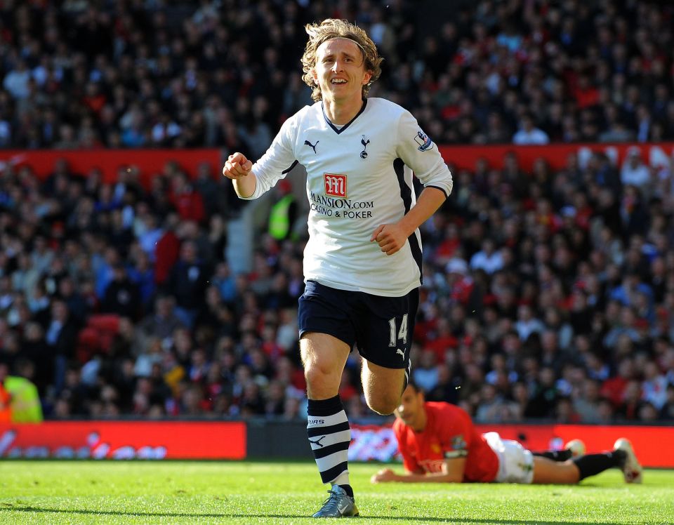 Modric joined Real Madrid from Tottenham in 2012