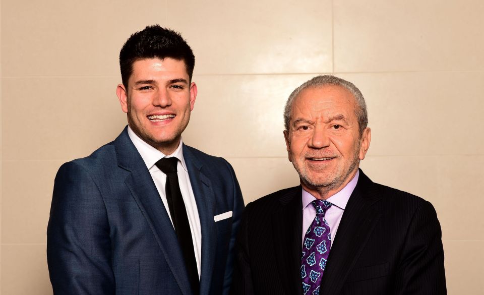 Mark scooped the top prize and an investment from Lord Sugar