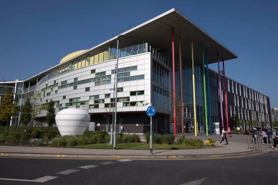 Royal Manchester Children's Hospital, where the youngster died