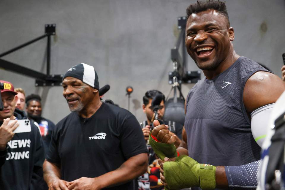 Iron Mike hasn't been a part of Ngannou's latest training camp