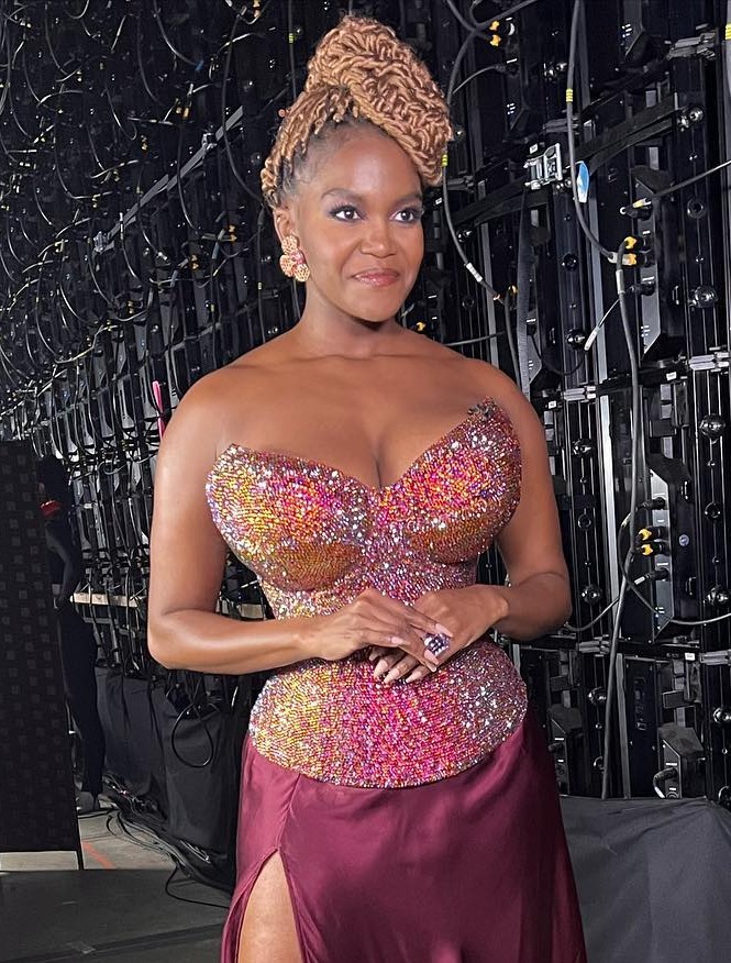 Oti Mabuse received complaints during the Dancing On Ice final last year that this dress was too revealing