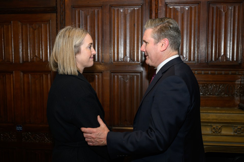 Esther Ghey meets with Labour Party Leader Keir Starmer today