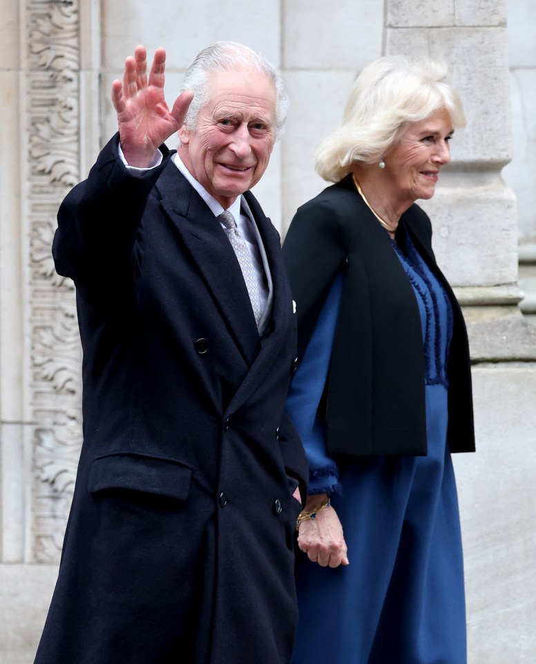 Camilla was by King Charles’ side as he left hospital on January 29 after his prostate operation