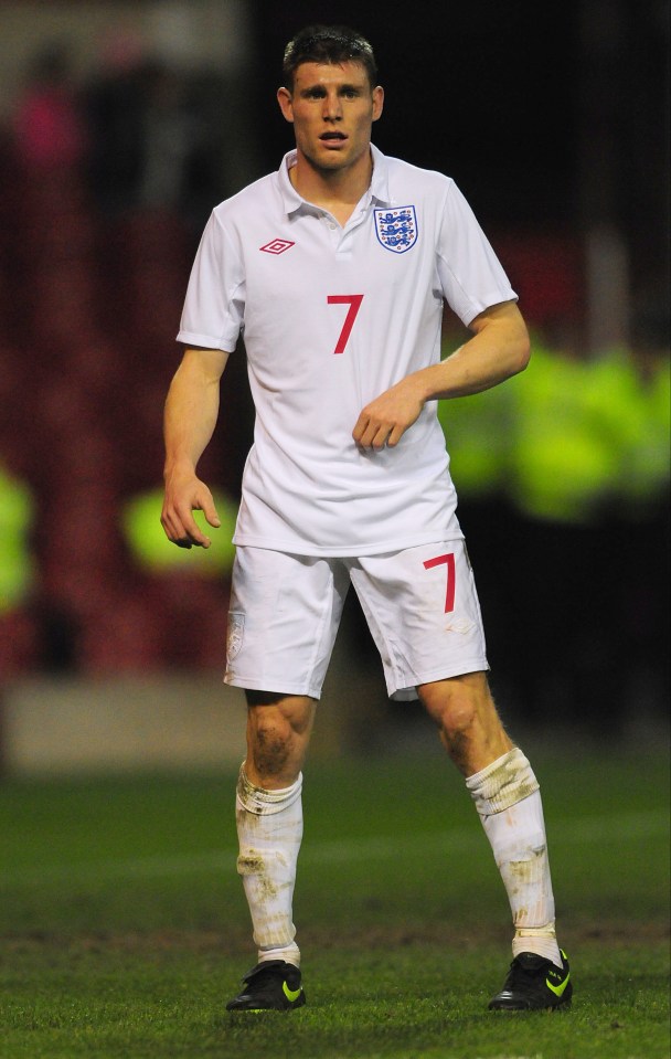 James Milner was in an England under-21 squad alongside Jack Hinshelwood's dad